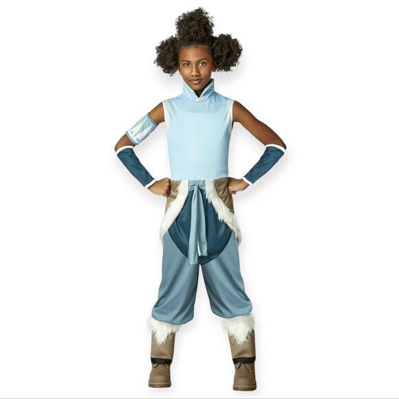 NWT Rubies Girl's Avatar The Last Airbender Korra Costume - Picture 1 of 13